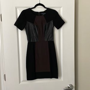 French Connection Black mini dress